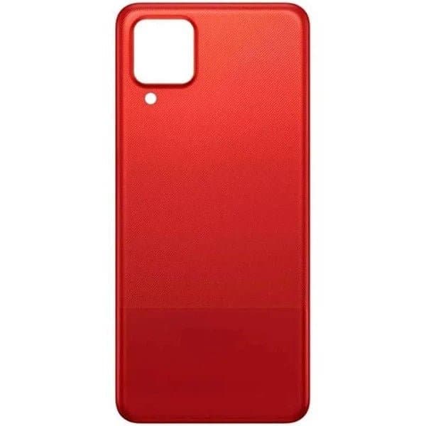 Mozomart Back Panel for Samsung Galaxy A12 Red