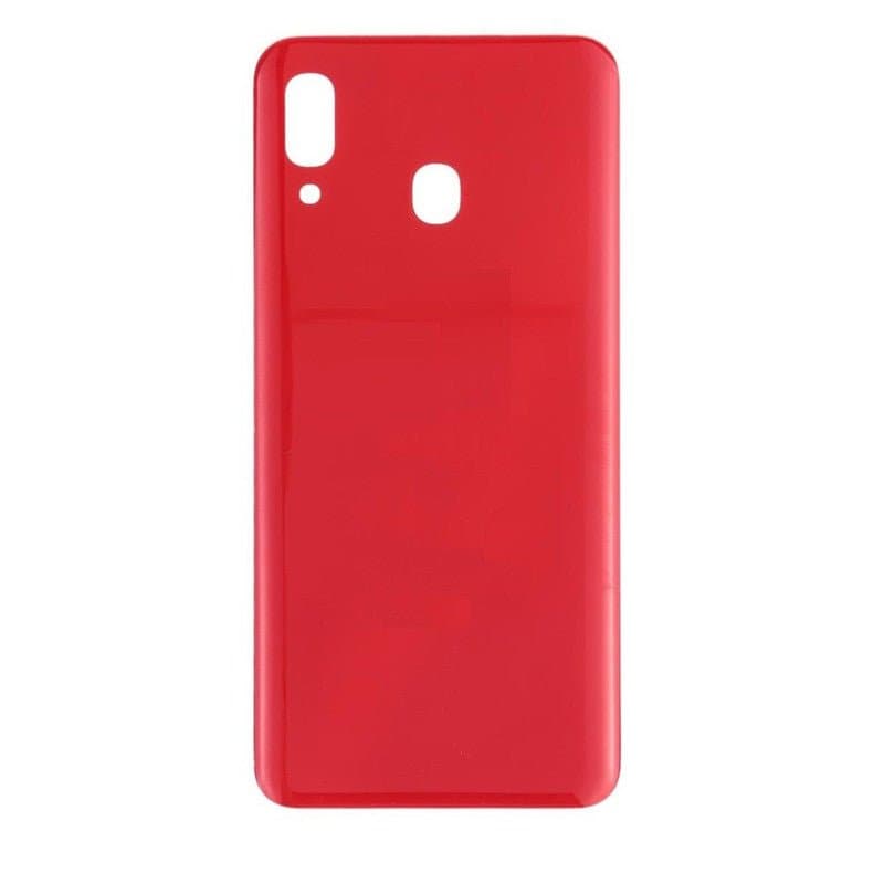 Mozomart Back Panel for Samsung Galaxy A20E Red