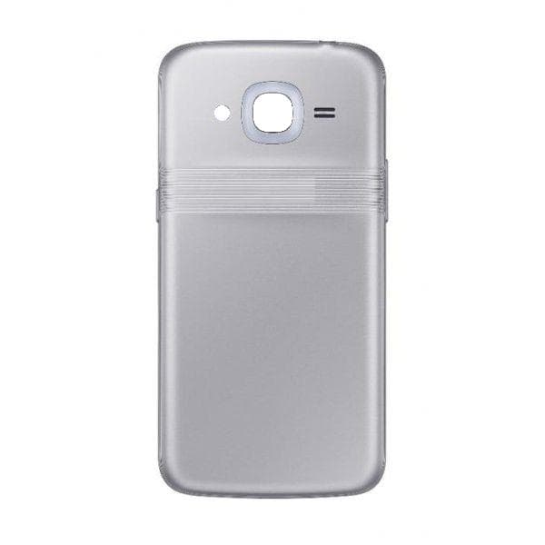 Mozomart Back Panel for Samsung Galaxy J2 2016 Silver