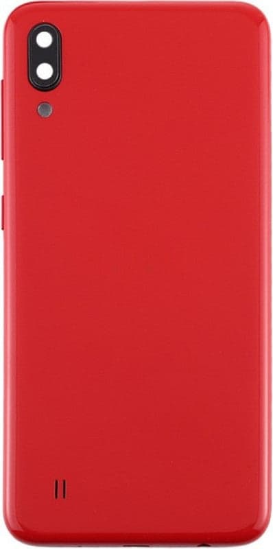 Mozomart Back Panel for Samsung Galaxy M10 Red
