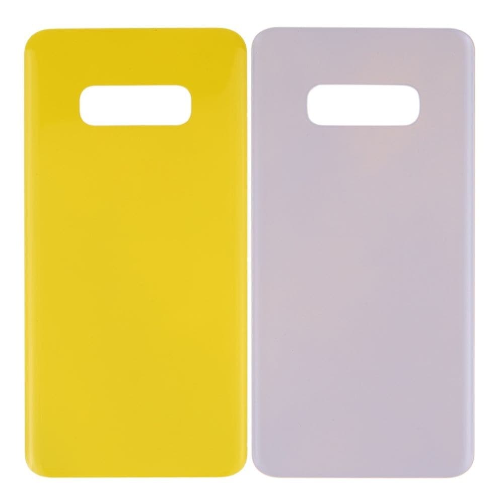 Mozomart Back Panel for Samsung Galaxy S10E Yellow