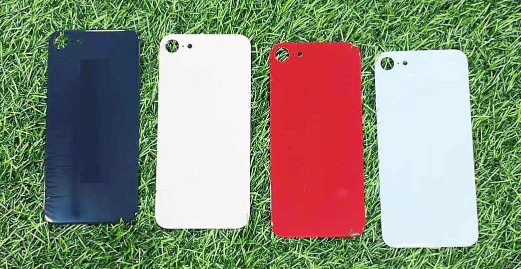Mozomart Back Panel Glass for iPhone 8 : Gold