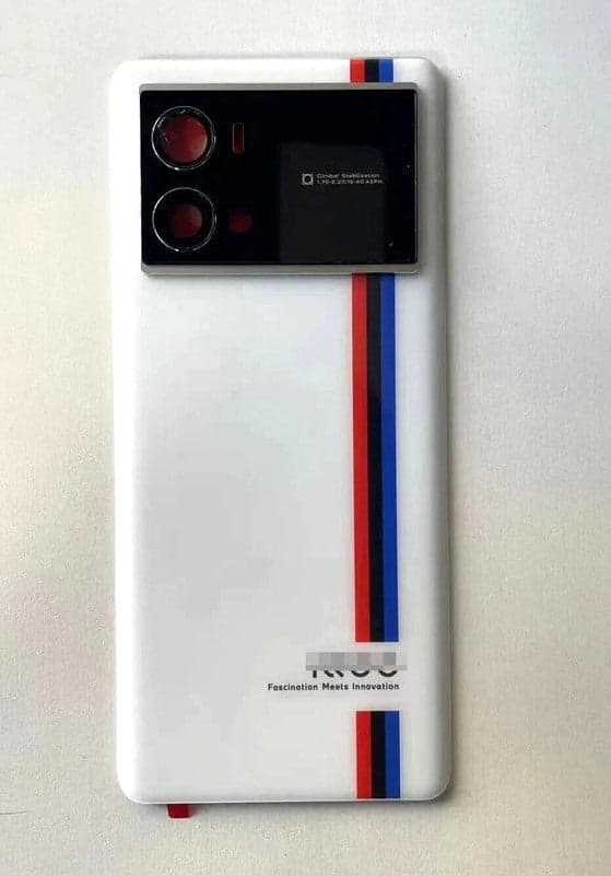 Back Panel Glass with Camera Lens for IQOO 9 Pro 5g White