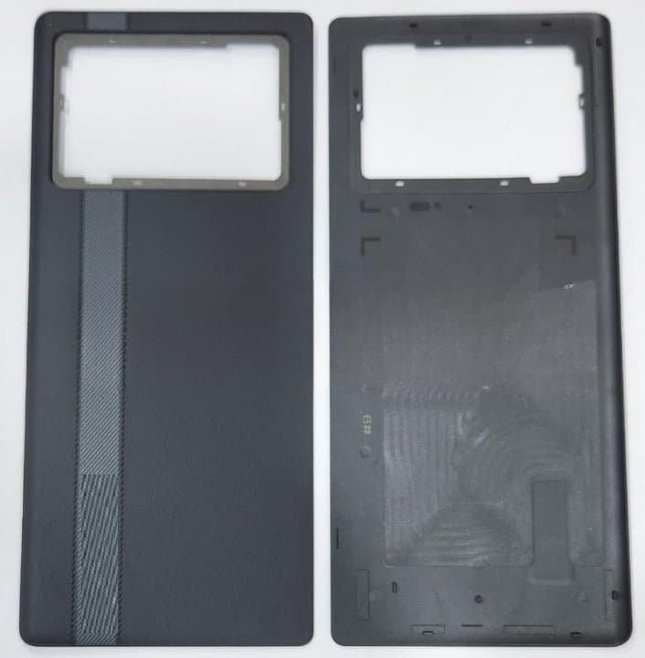 Back Panel Glass for Vivo X Fold Black