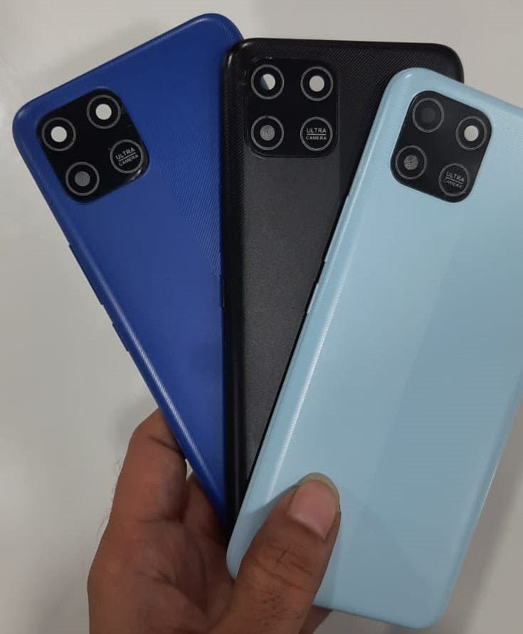 Back Panel Housing for Infinix Smart 6 HD X6512 Blue thumbnail 3