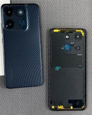 Back Panel Housing for Infinix Smart 7 HD X6516 Black