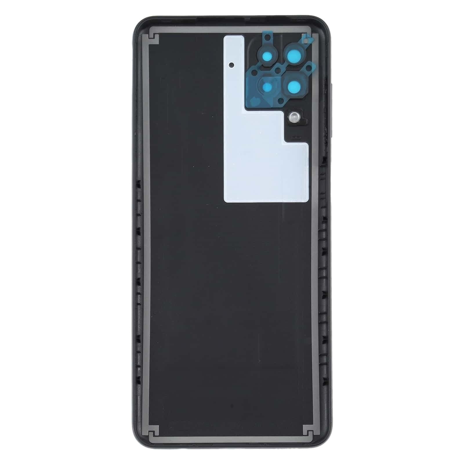 Back Panel Cover for Samsung Galaxy A12 Black thumbnail 2