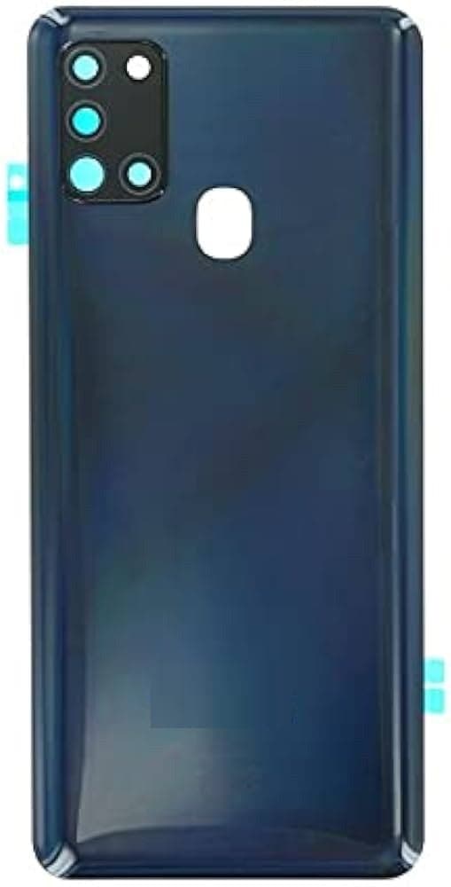 Back Panel with Camera Glass for Samsung Galaxy A21S Black