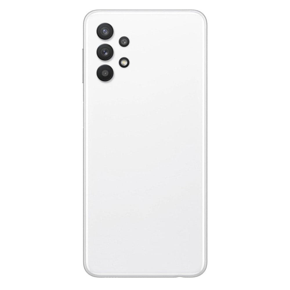 Back Panel With Middle Ring for Samsung Galaxy A32 4G White