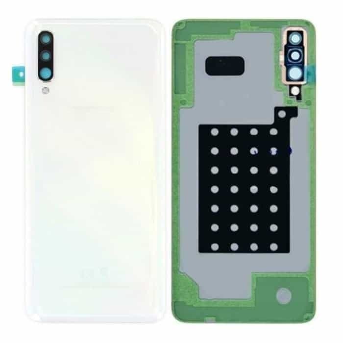 Back Panel With Lens for Samsung Galaxy A70 White