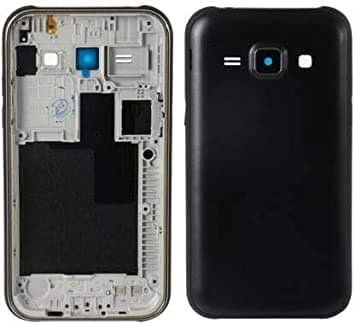 Mozomart Back Panel Housing Body for Samsung Galaxy J1 Black