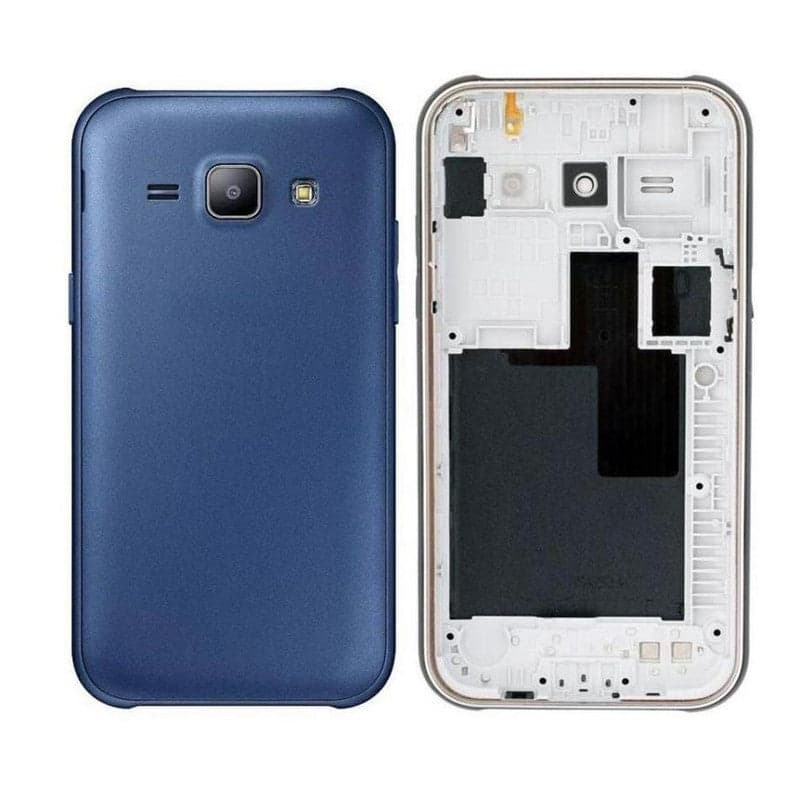 Mozomart Back Panel Housing Body for Samsung Galaxy J1 Blue