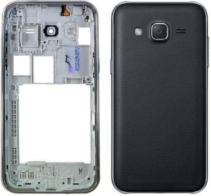 Mozomart Back Panel Housing Body for Samsung Galaxy J2 Black