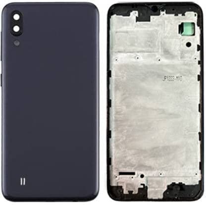 Back Panel With Middle Frame for Samsung Galaxy M10 Black