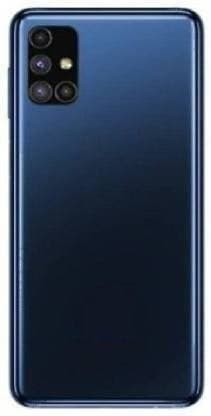 Back Panel With Middle Ring for Samsung Galaxy M51 Blue
