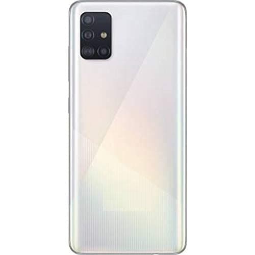 Back Panel With Middle Ring for Samsung Galaxy M51 White