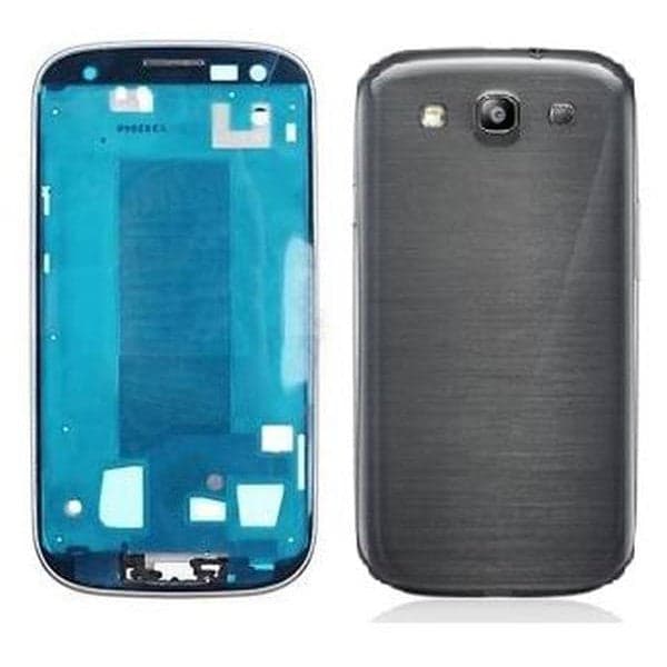 Mozomart Back Panel Housing Body for Samsung Galaxy SIII Grey