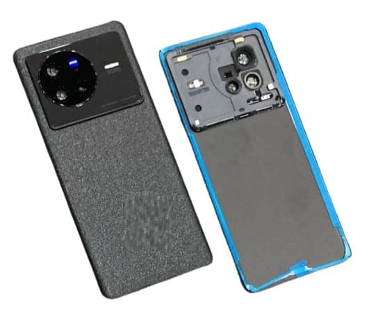 Back Panel with Camera Glass for Vivo X80 Black thumbnail 2