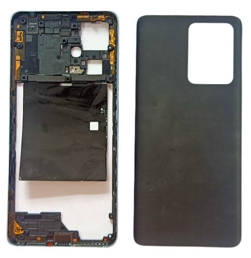 Mozomart Back Panel Housing for Redmi Note 12 Pro Plus 5G : Blue thumbnail 2