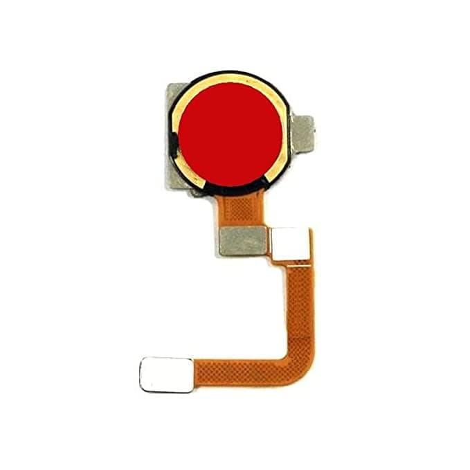 Fingerprint Sensor Flex for Realme C21 Red