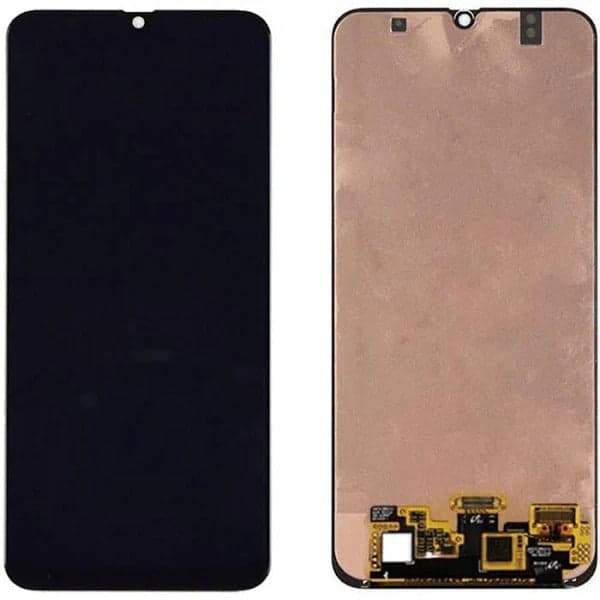 Mozomart Lcd Display Combo Folder for Samsung Galaxy M30 : Black