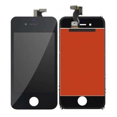 Lcd Display Combo Folder for Apple iPhone 4 Black