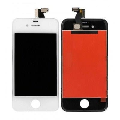 Lcd Display Combo Folder for Apple iPhone 4 White