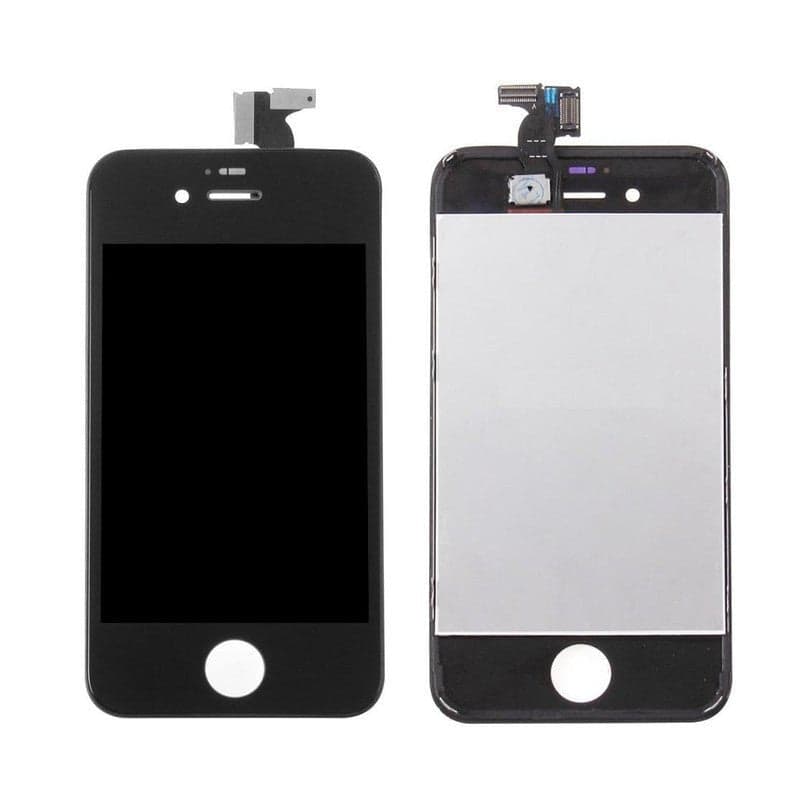 Lcd Display Combo Folder for Apple iPhone 4S Black