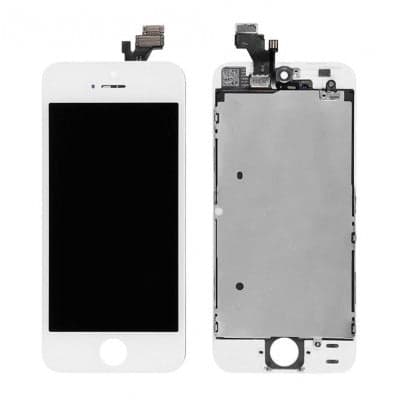 Lcd Display Combo Folder for Apple iPhone 5 White