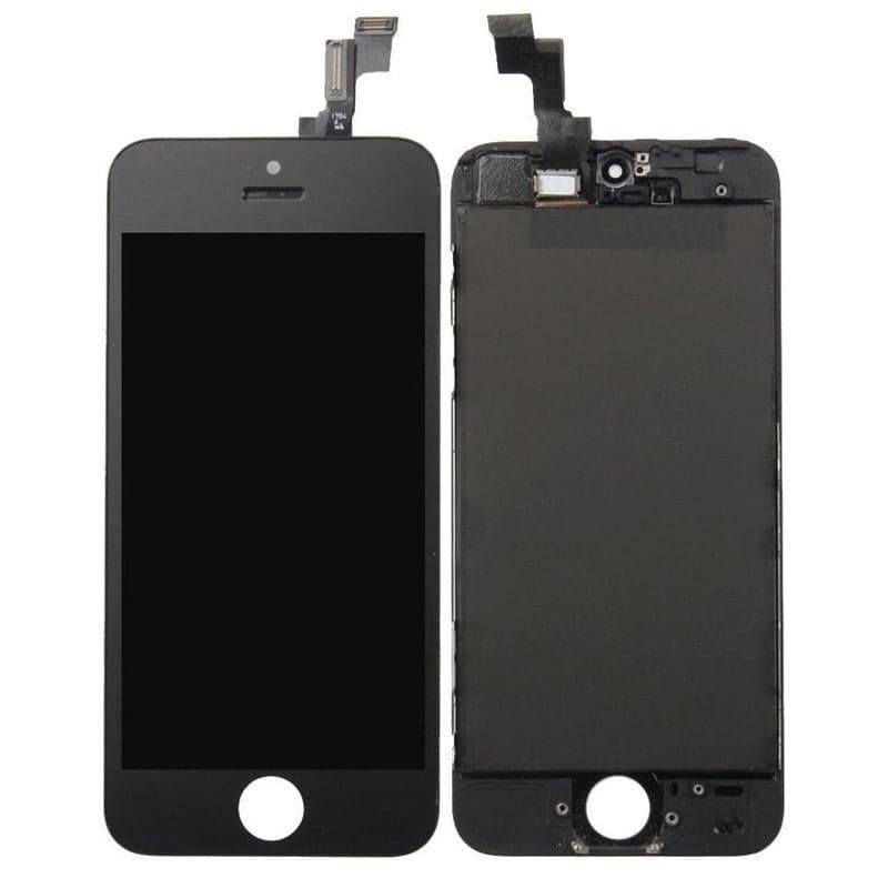 Lcd Display Combo Folder for Apple iPhone 5S Black