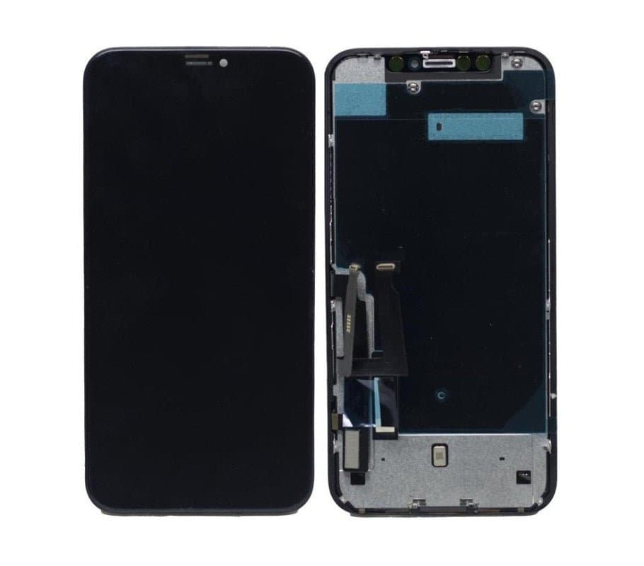 Lcd Display Combo Folder for Apple iPhone XR Black