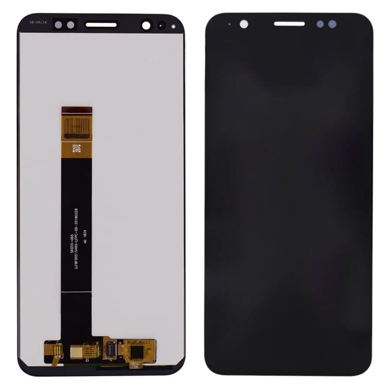 Mozomart Lcd Display Folder for Asus Zenfone LITE BLACK