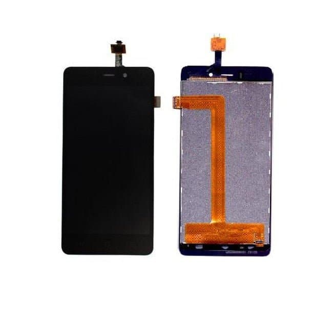 Mozomart Lcd Display Folder for LYF Wind 6 BLACK