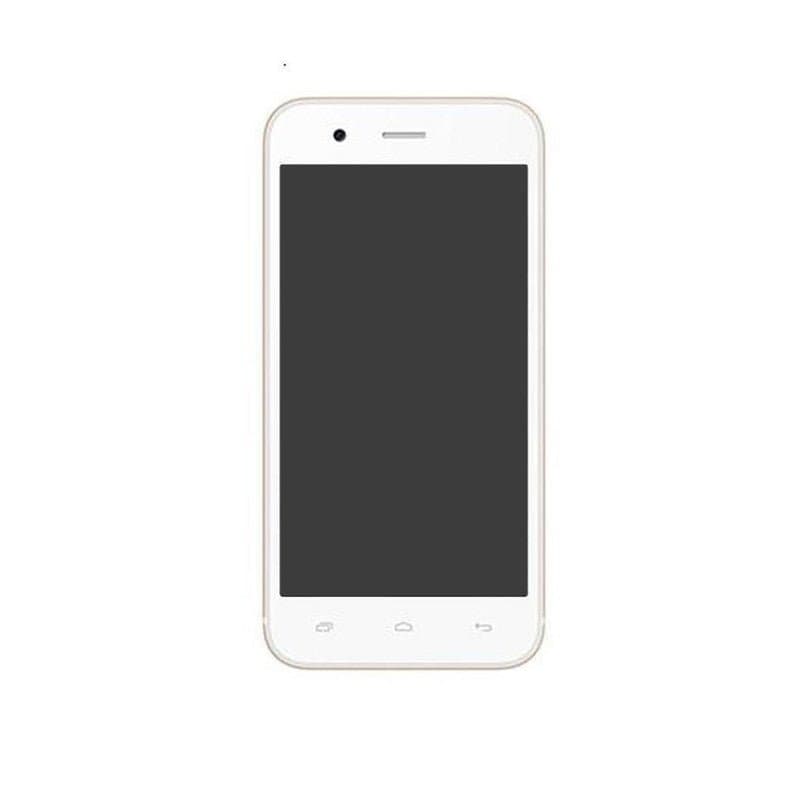 Mozomart Lcd Display Folder for Micromax BOLT Q346 WHITE