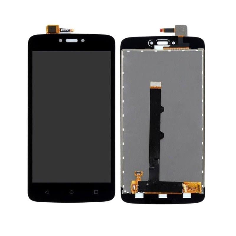Lcd Display Combo Folder for Motorola Moto C Black