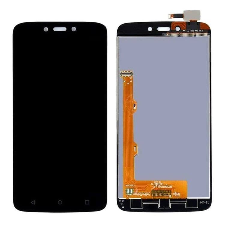 Lcd Display Combo Folder for Motorola Moto C Plus Black