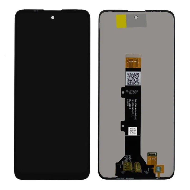 Lcd Display Combo Folder for Motorola Moto E40 Black