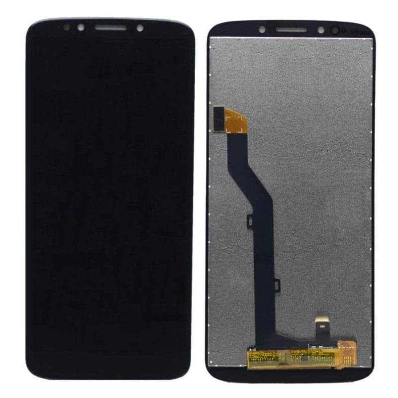 Lcd Display Combo Folder for Motorola Moto E5 Black thumbnail 2