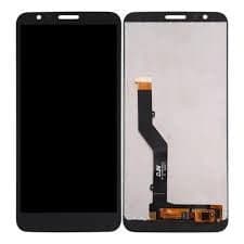 Lcd Display Combo Folder for Motorola Moto E6 Black