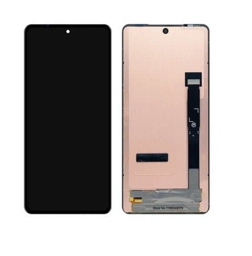 OLED Lcd Display Combo Folder for Motorola Moto Edge X30 Black
