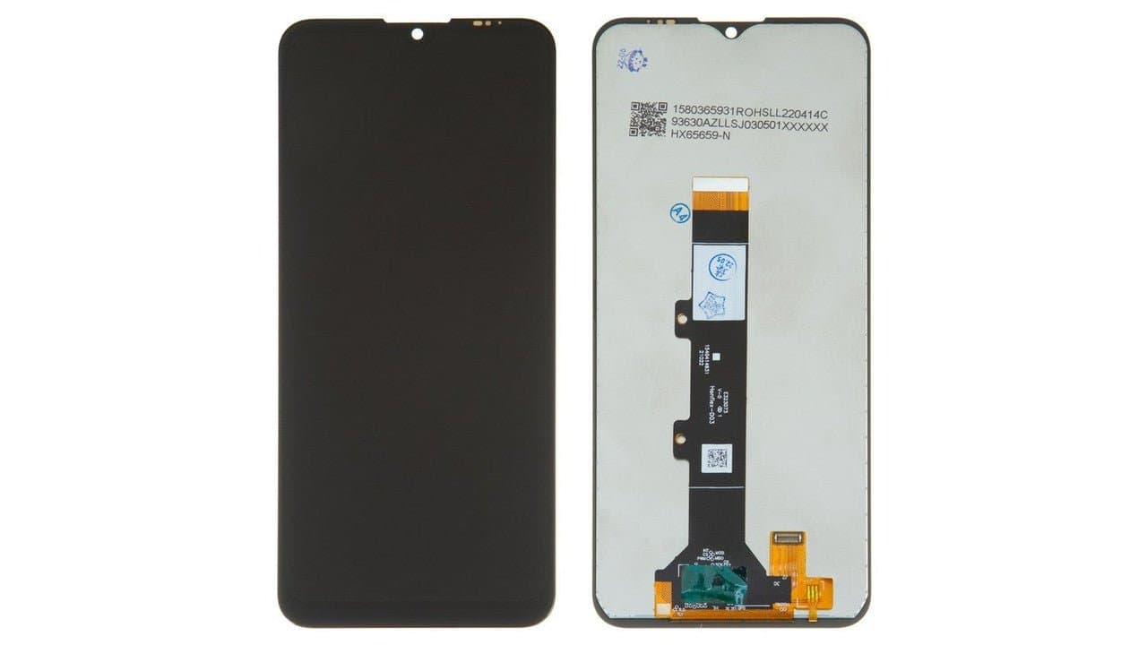 Lcd Display Combo Folder for Motorola Moto G20 Black