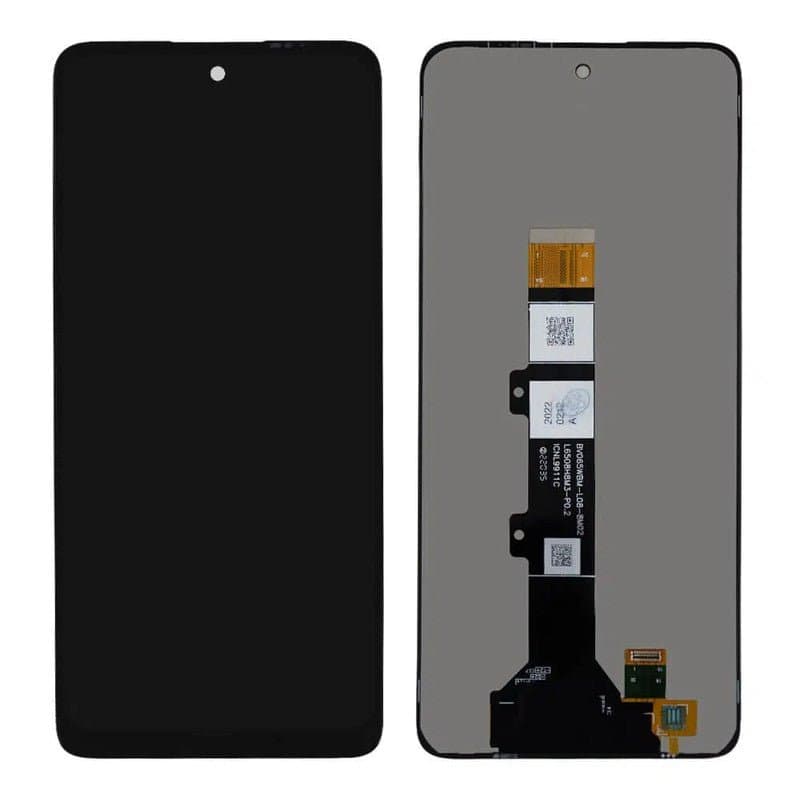 Lcd Display Combo Folder for Motorola Moto G22 Black