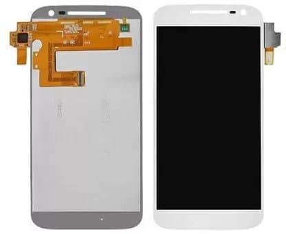 Lcd Display Combo Folder for Motorola Moto G4 White