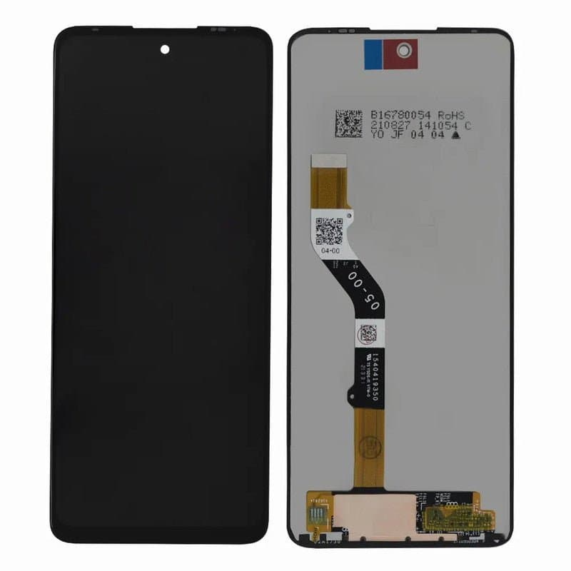 Lcd Display Combo Folder for Motorola Moto G51 5G Black