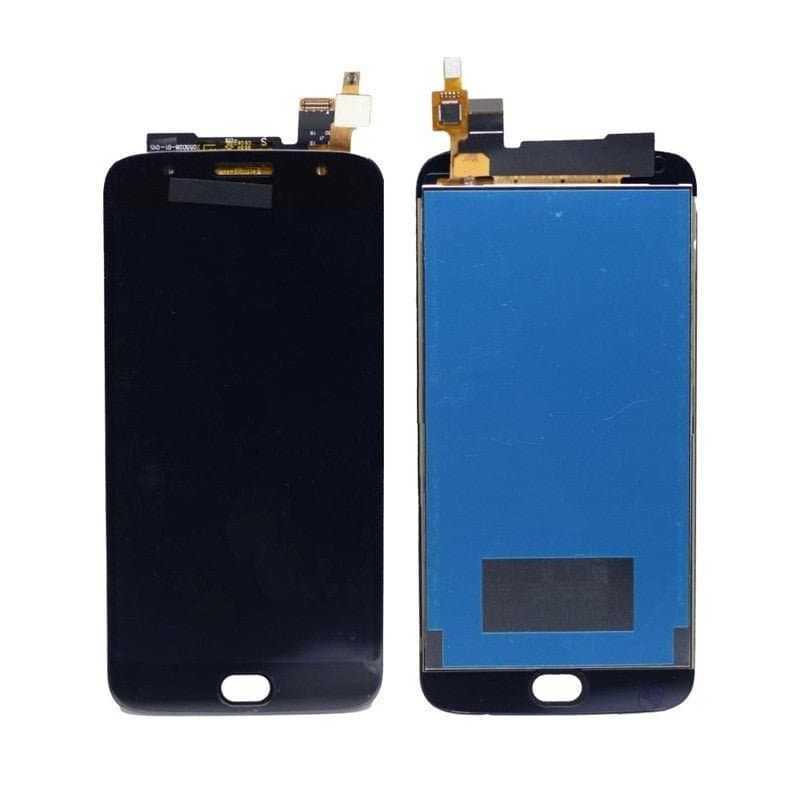 Lcd Display Combo Folder for Motorola Moto G5s Plus Black