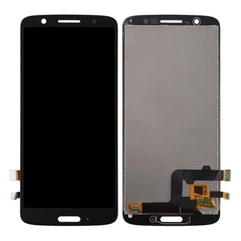 Lcd Display Combo Folder for Motorola Moto G6 Black