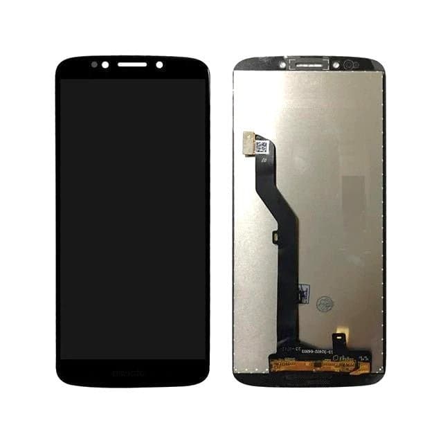 Lcd Display Combo Folder for Motorola Moto G6 Play Black