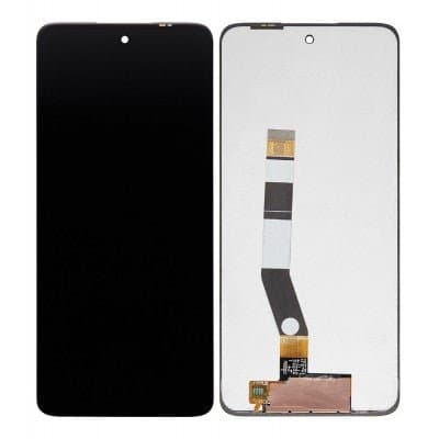 Lcd Display Combo Folder for Motorola Moto G62 Black