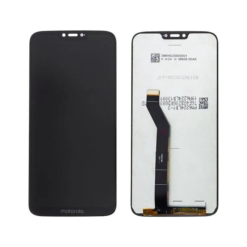 Lcd Display Combo Folder for Motorola Moto G7 Power Black