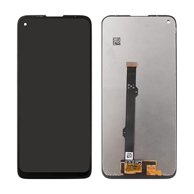 Lcd Display Combo Folder for Motorola Moto G8 Black